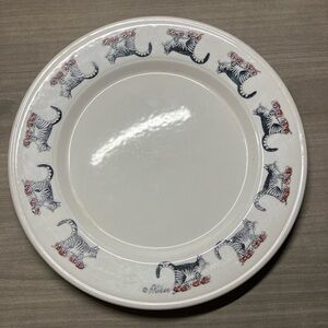 Whimsical Vintage  Cat Plate by B. Kliban 9” Plate Staffordshire Kiln Craft